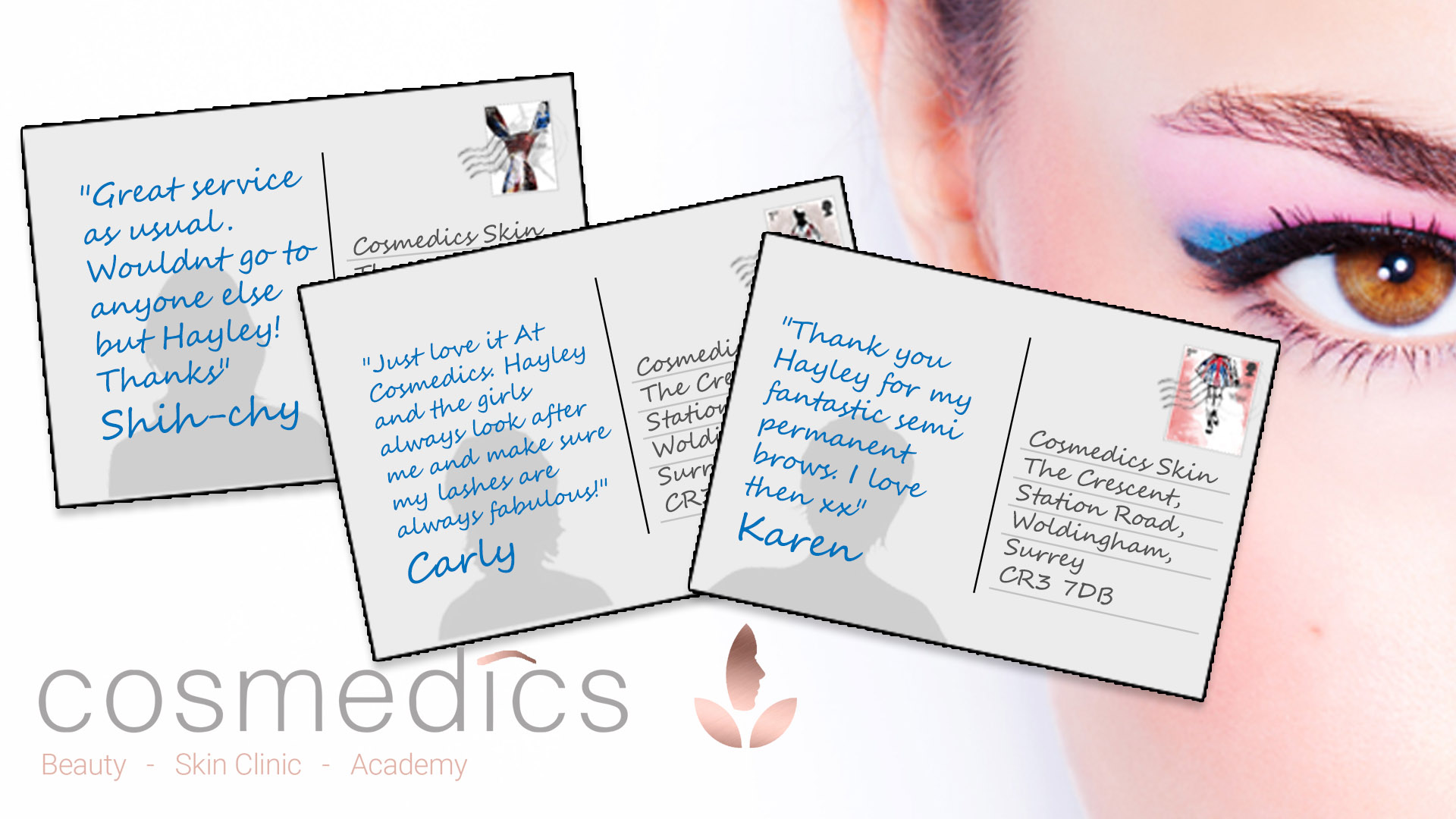 Cosmedics Skin Warlingham Testimonials